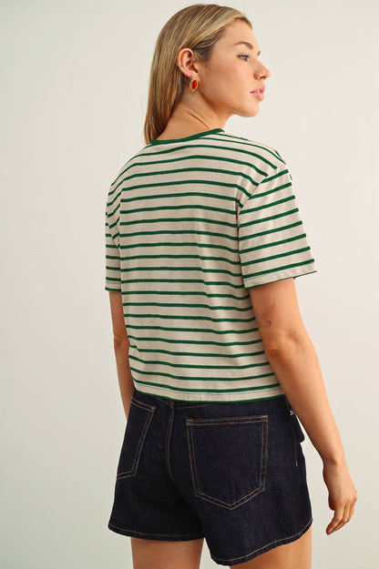 Stripe Ringer Tee
