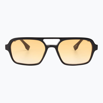 Groove Theory - Vintage Slim Aviator Sunglasses