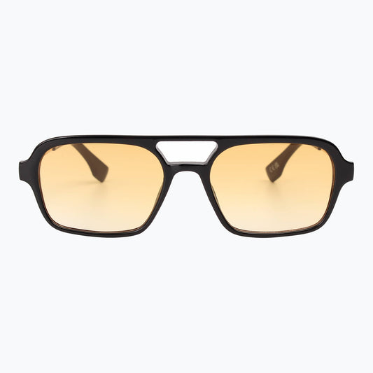 Groove Theory - Vintage Slim Aviator Sunglasses