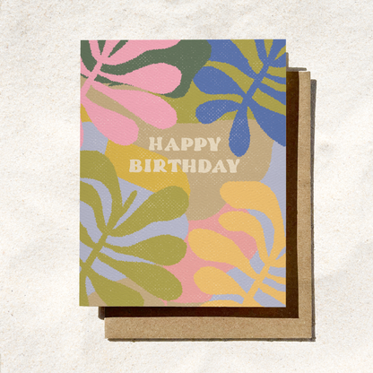 Floral HBD Card