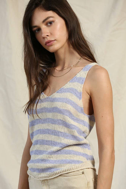 Mila Knit Stripe Tank
