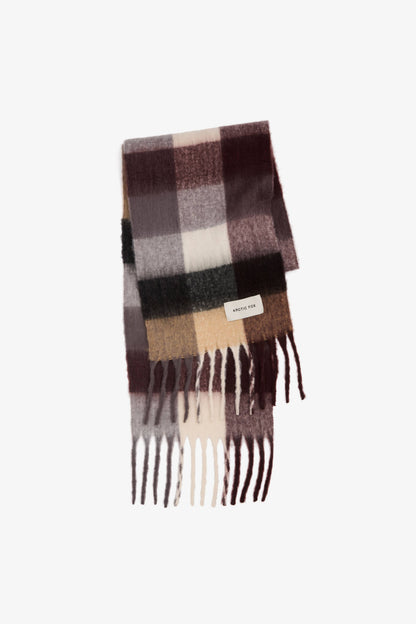 The Reykjavik Scarf - Purple/Brown