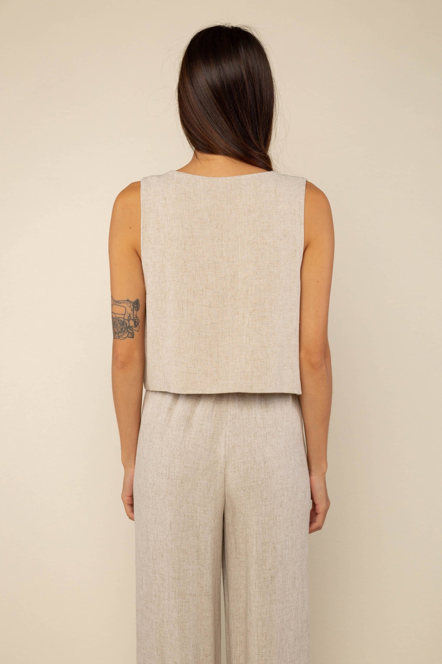 Lily Linen Vest