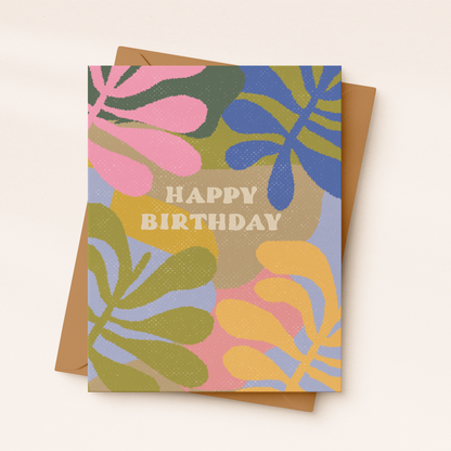 Floral HBD Card