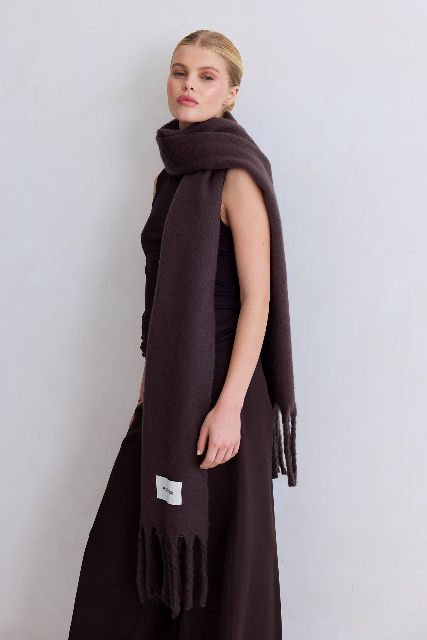 The Reykjavik Scarf - Ground Coffee