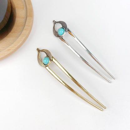 Vintage Inspired Metal Hairpin