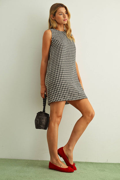 Gingham Mini Dress