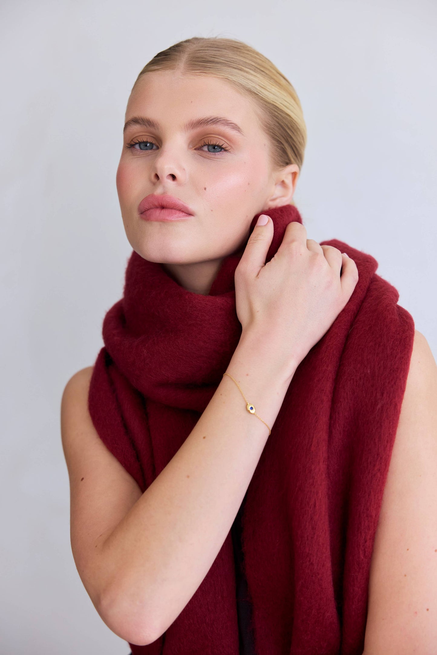 The Reykjavik Scarf - Burgundy