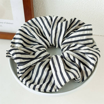 Striped Oversized Scrunchie