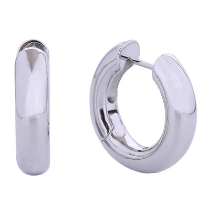 14K Gold-Dipped Chunky Hoop Earrings