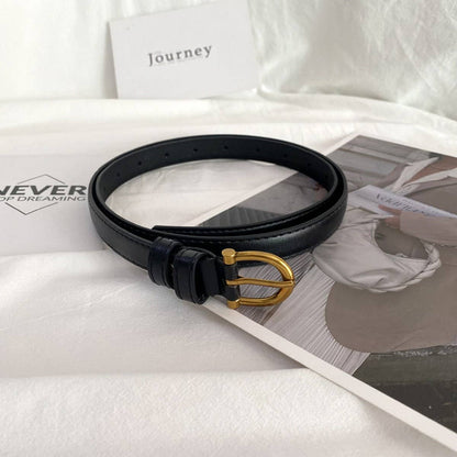 Retro Simple Thin Belt