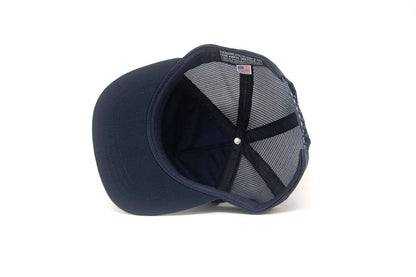 GOOD LUCK TRUCKER Snapback- Dark Blue