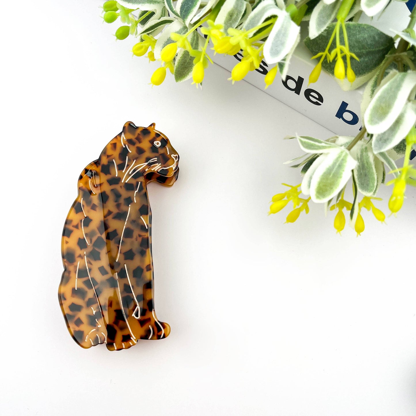 Acetate Jaguar Hair Clip