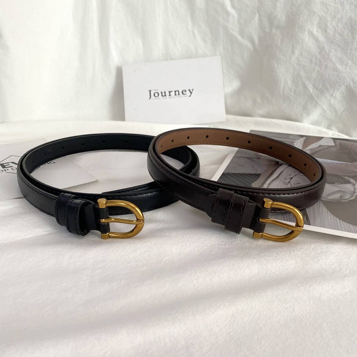 Retro Simple Thin Belt