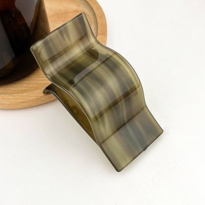 Vintage Acetate Classic Flat Claw Hair Clip