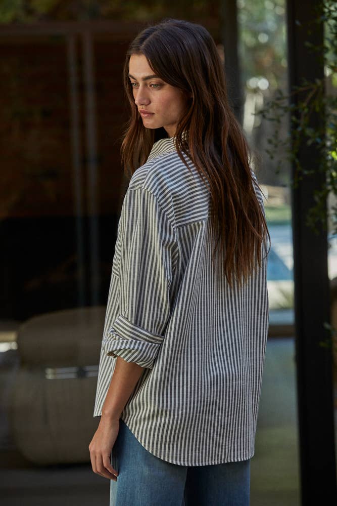 Vincent Button Down - Black