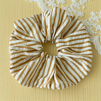 Striped Oversized Scrunchie