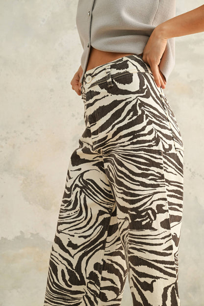 Sassy Safari Wide Leg Pants