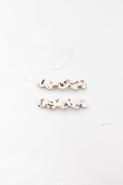 Eco Cloud Wave Slide Hair Pin Set