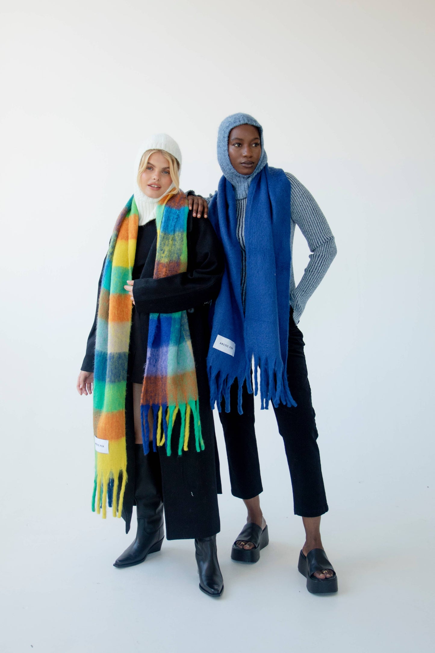 The Reykjavik Scarf - 100% Recycled - Nordic Skies