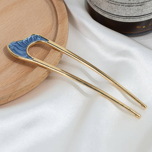 Simple Metal Plate Hairpin