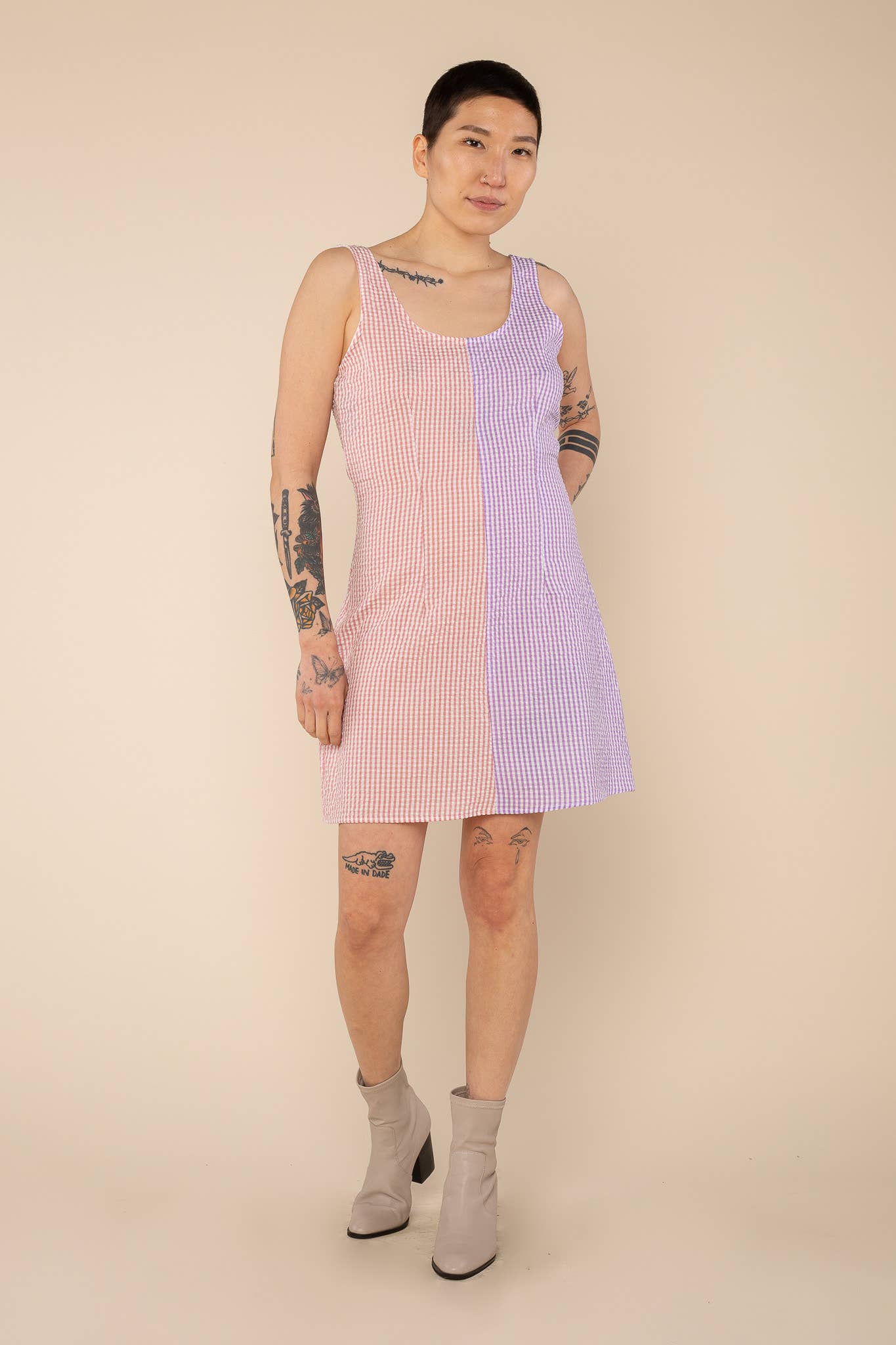 Cory Gingham Dress