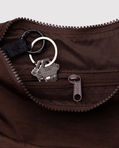 Coffee - Small Nylon Crescent Bag