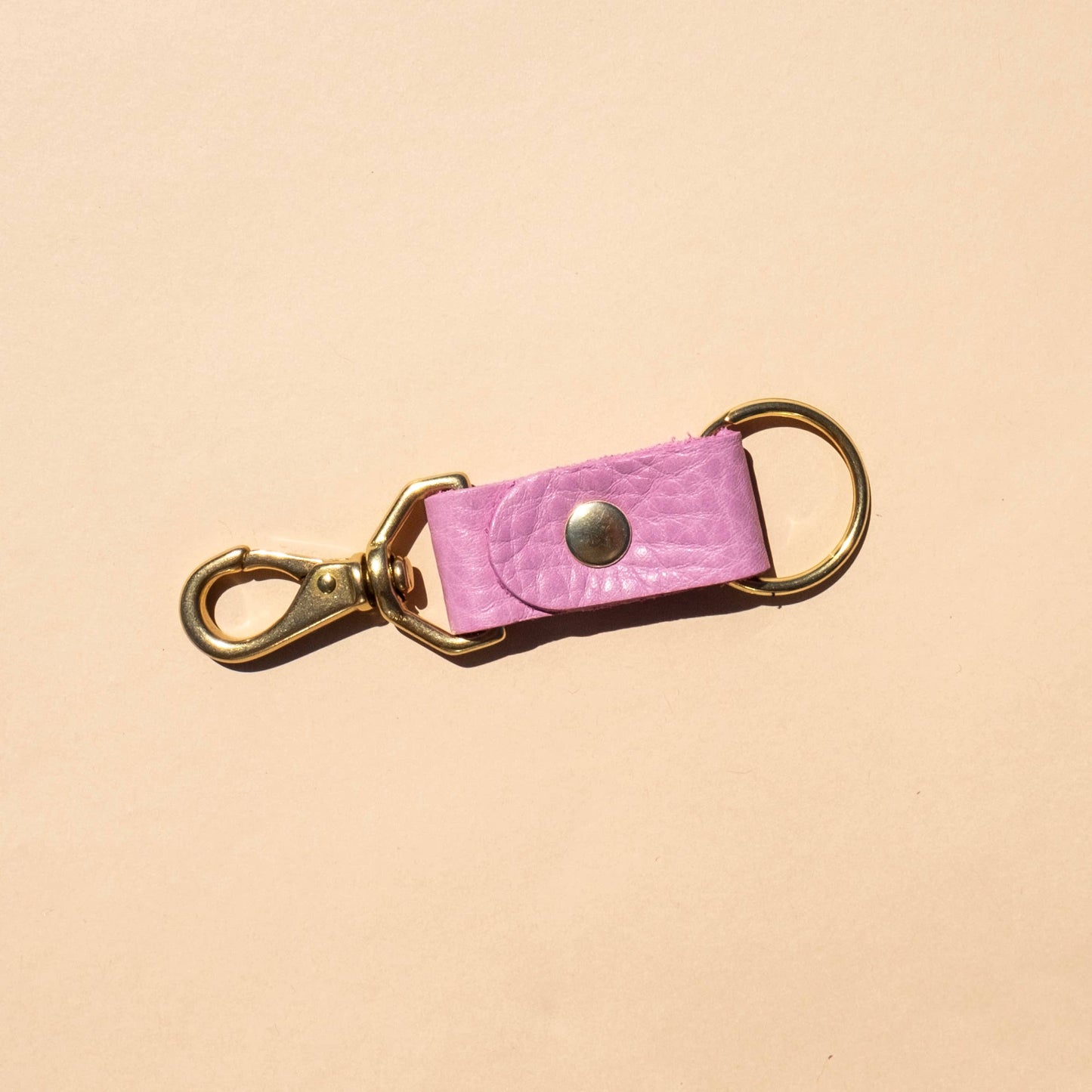 Sorbet Leather Keychain