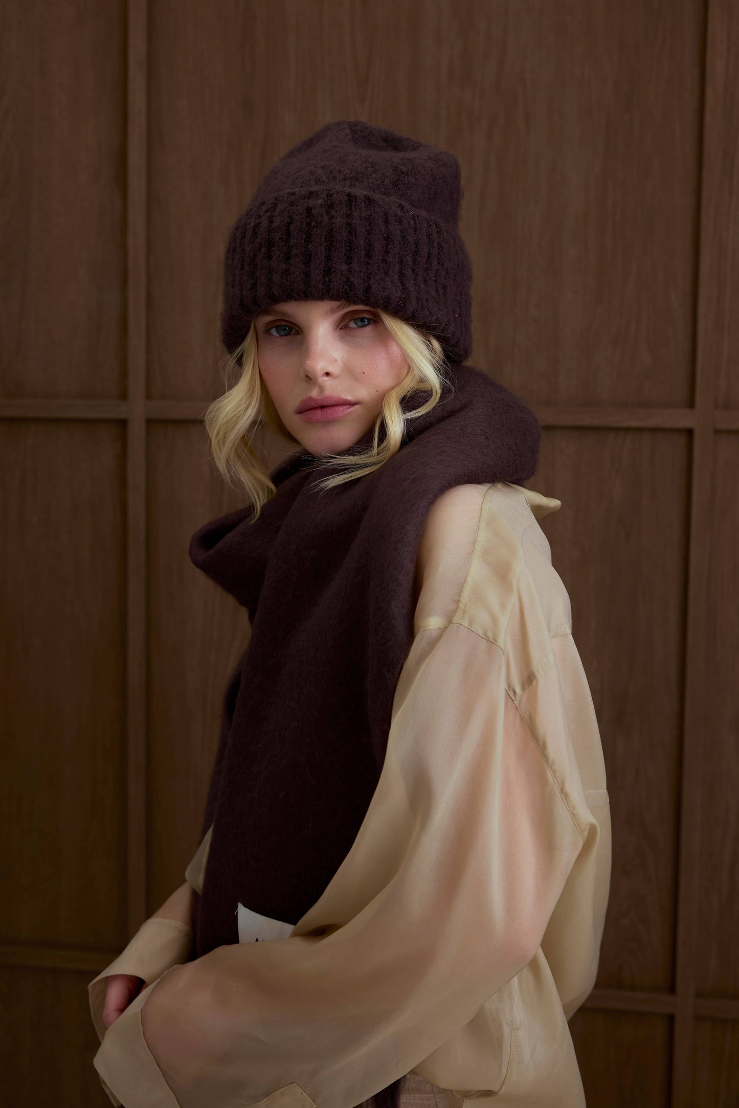 The Reykjavik Scarf - Ground Coffee