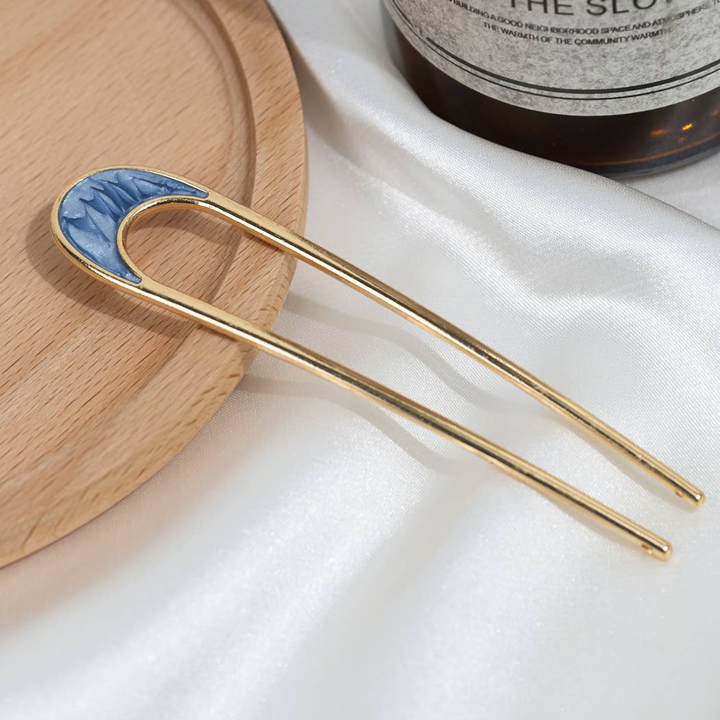 Simple Metal Plate Hairpin