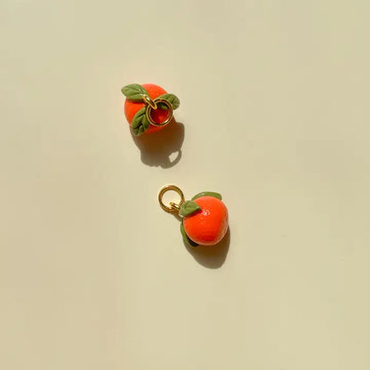 Sweet Tangerine 16" Charm Necklace
