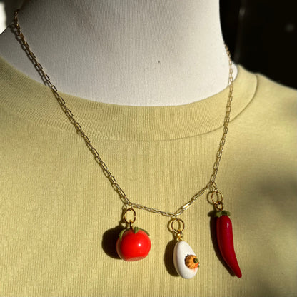 The Savory Charm Necklace 18" Charm Necklace