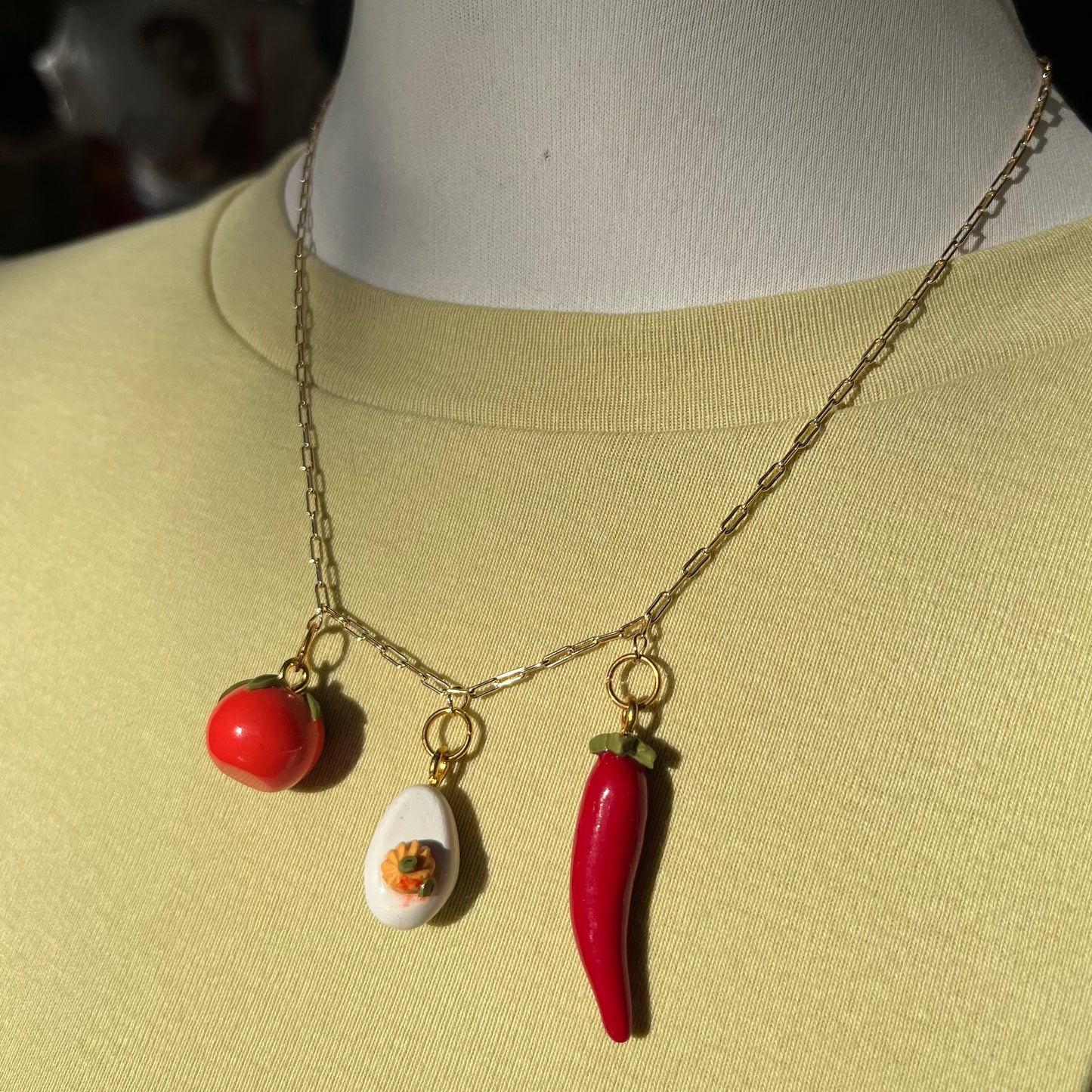 The Savory Charm Necklace 18" Charm Necklace