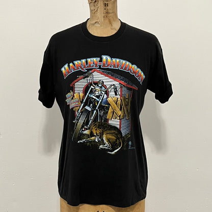 80s Harley Davidson Man's Best Friend Tee