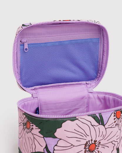 Pink Poppy - Large Cosmetic Case
