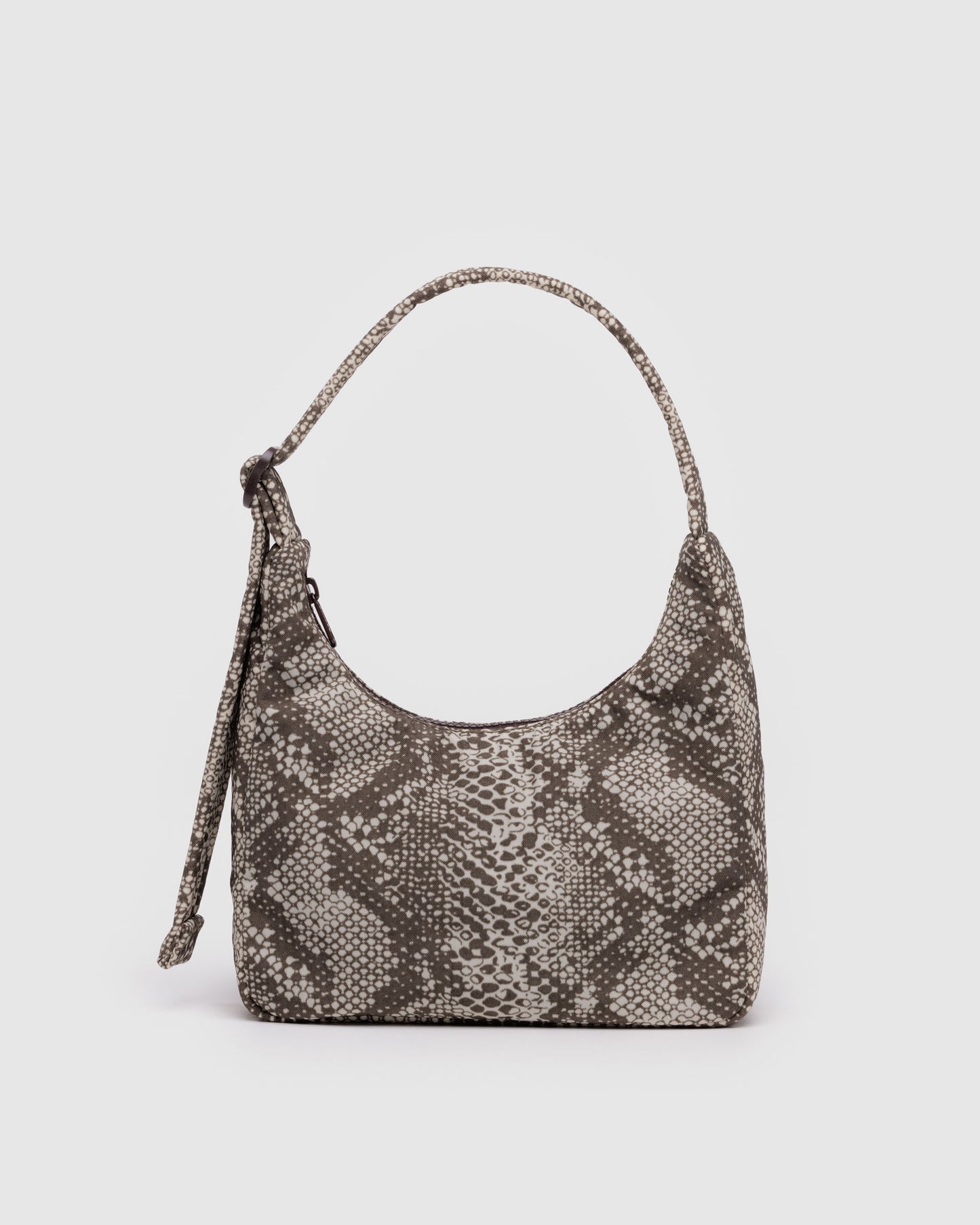 Snakeskin - Mini Nylon Shoulder Bag