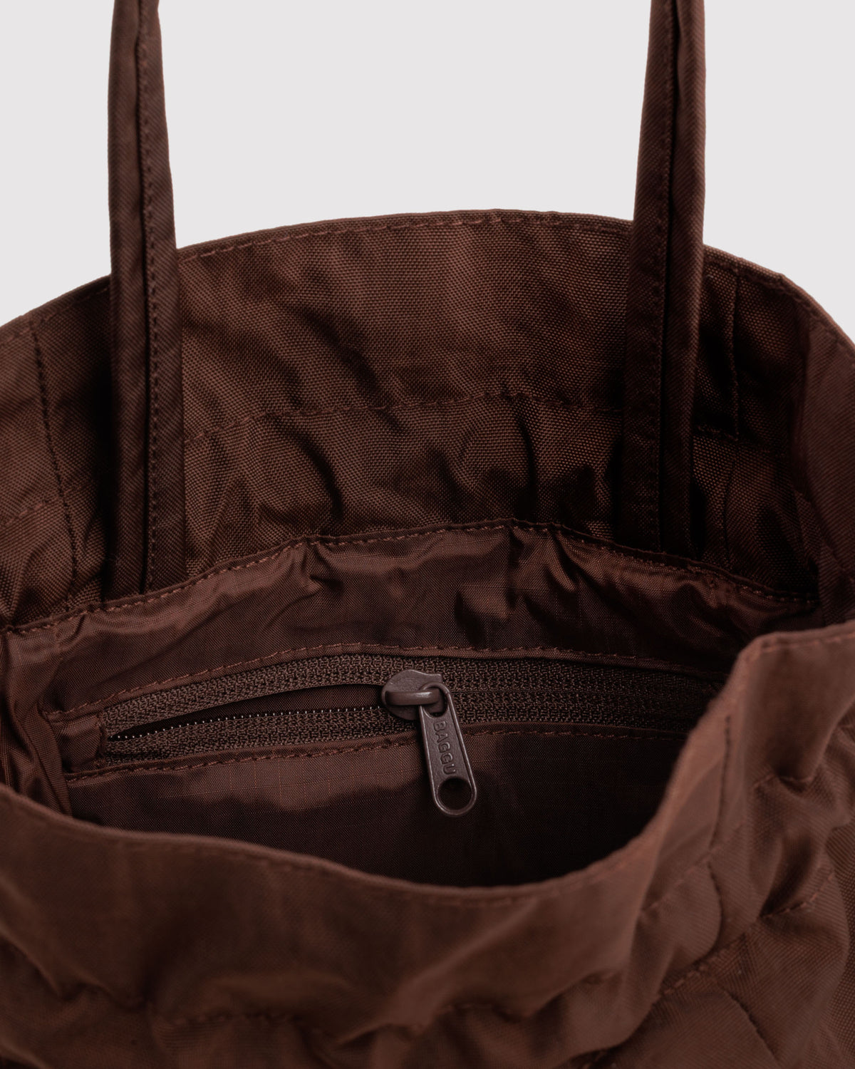 Coffee - Nylon Drawstring Bag