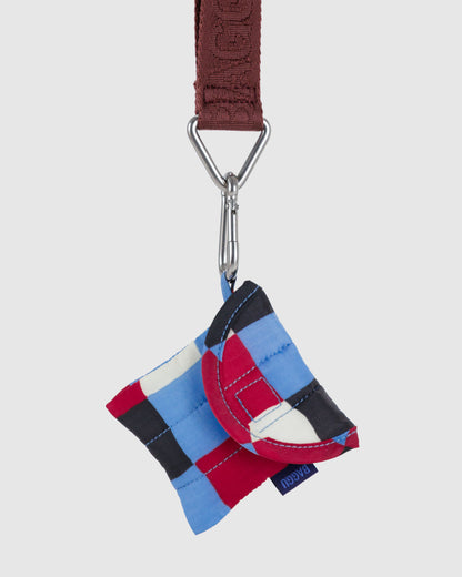 Painted Check - Puffy Earbuds Case