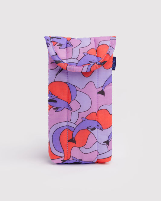 Dolphins - Puffy Glasses Sleeve