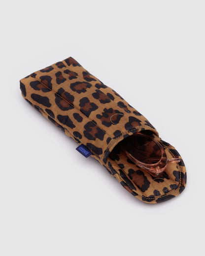 Leopard - Puffy Glasses Sleeve