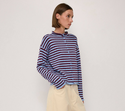 The Cecelia Cardigan - Fresh Merlot