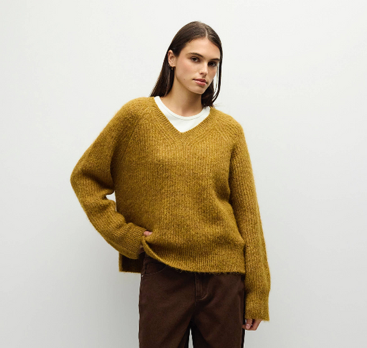 The Olivia Sweater - Honey