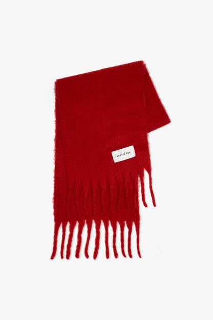The Stockholm Scarf -Crimson Red