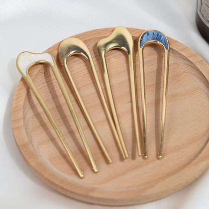 Simple Metal Plate Hairpin