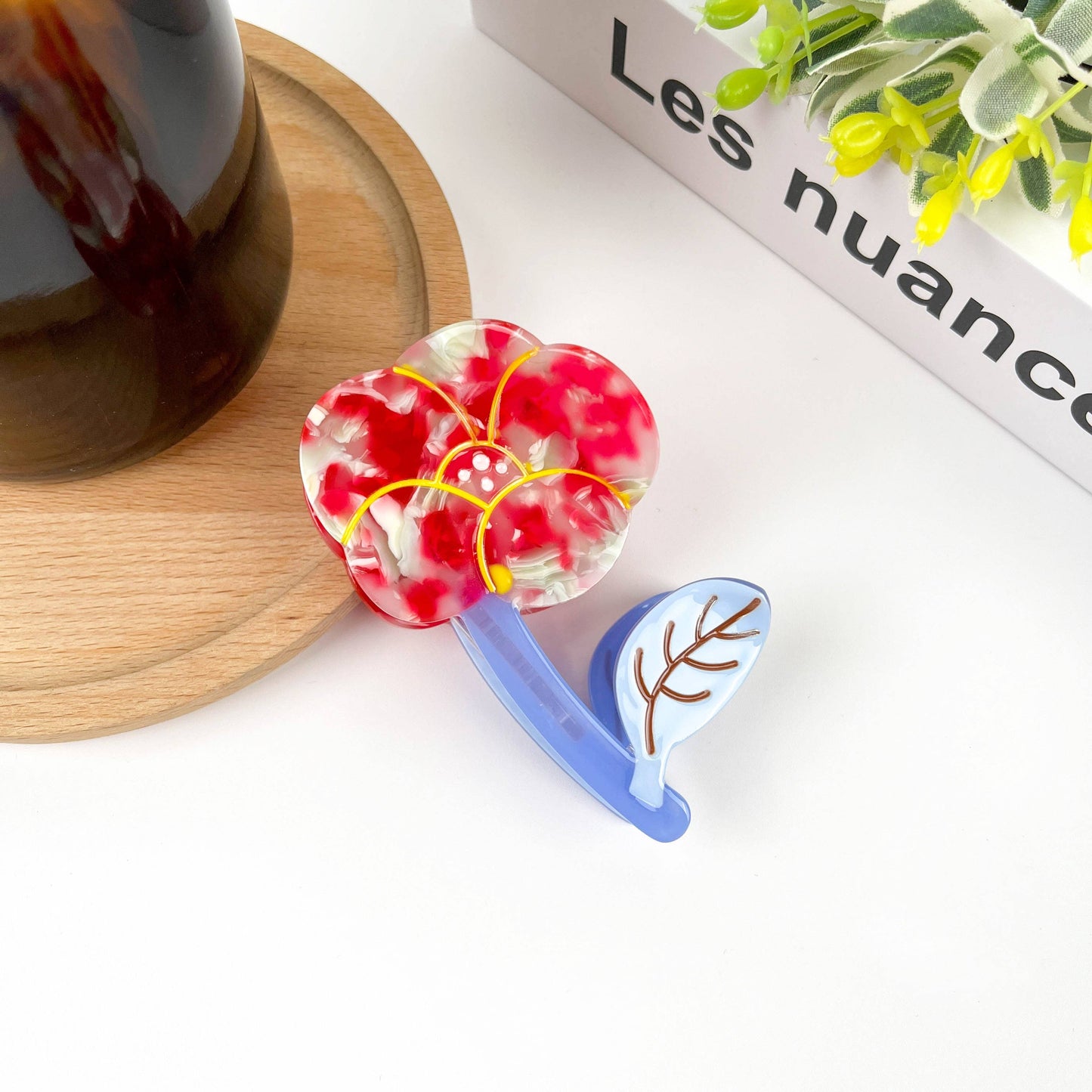 Chrysanthemum Claw Clip