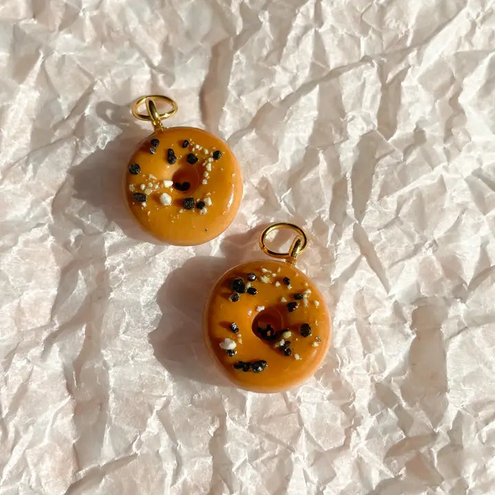 Buttered Bagel 16" Charm Necklace