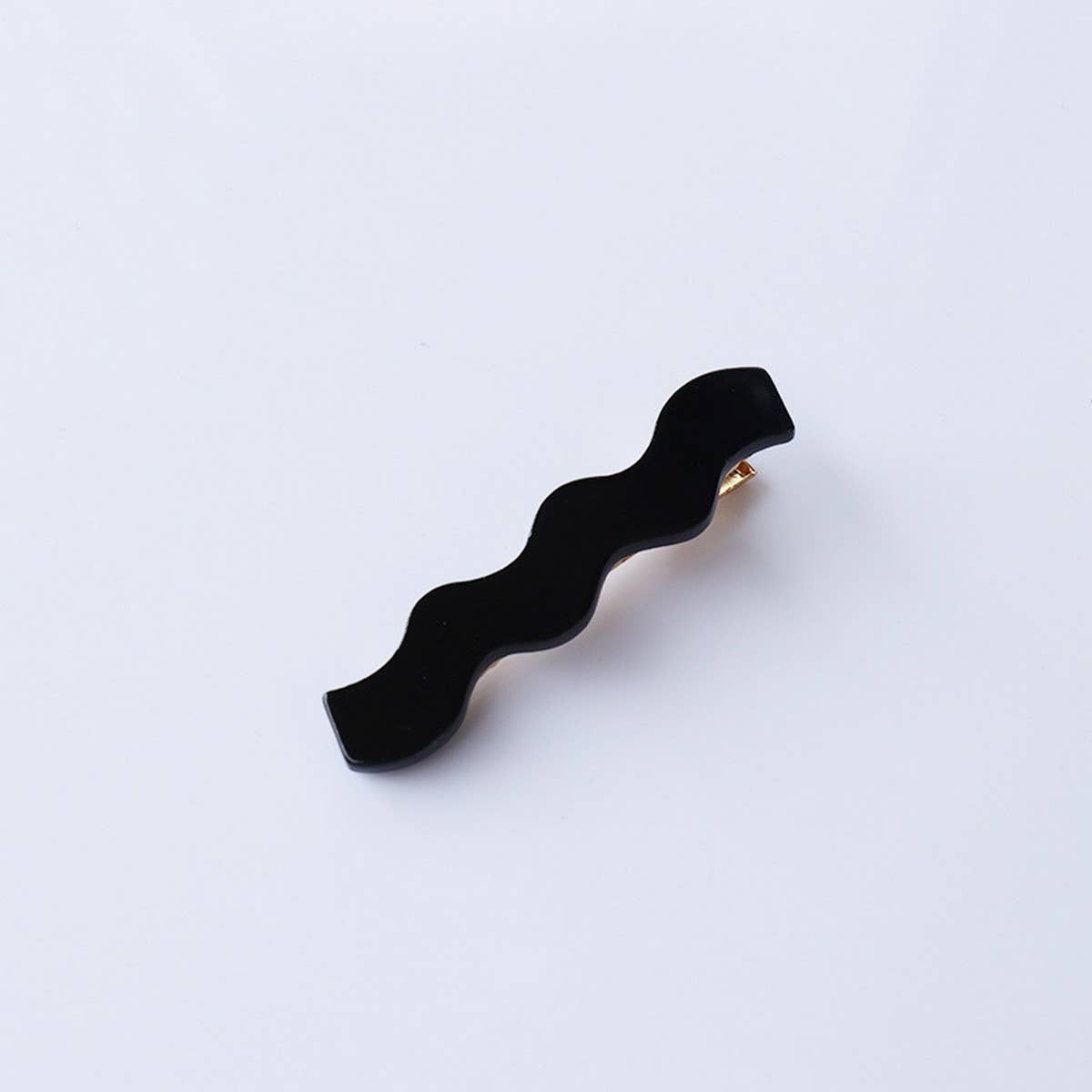 Wavy Acetate Hair Clip - Set of 2
