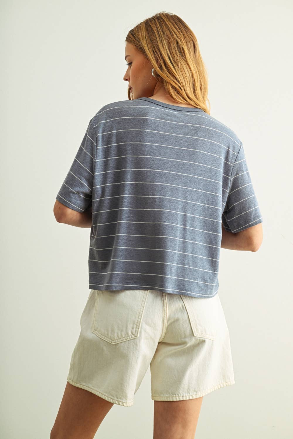 Petite Stripe Tee