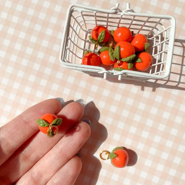 Sweet Tangerine 16" Charm Necklace