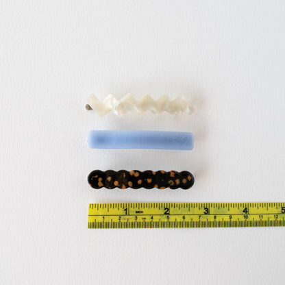 Eco Alice Hair Slides Set in Pearl